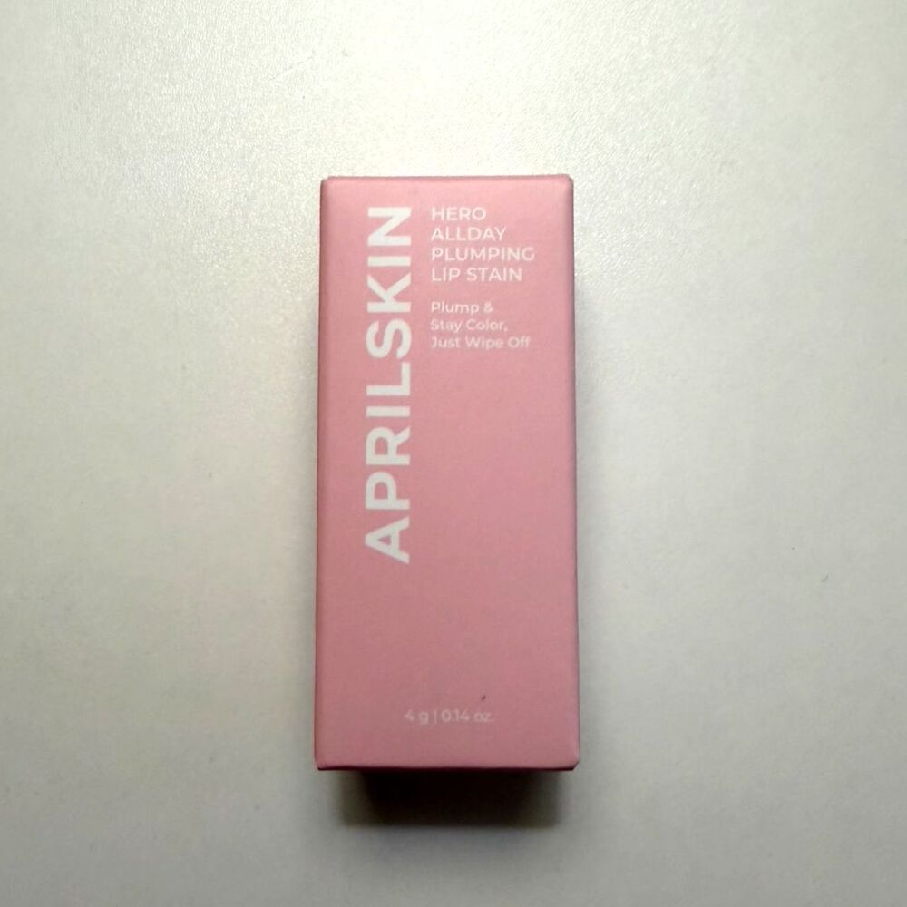 APRILSKIN Hero Allday Plumping Lip Stain Natural Rose 4g NEW K Beauty